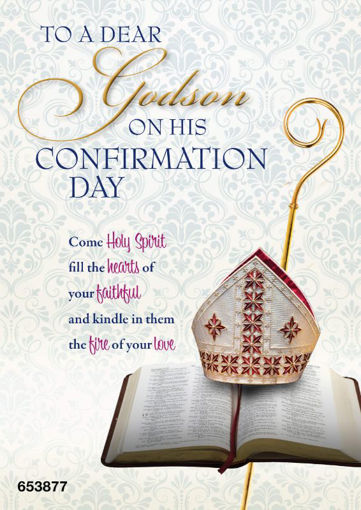 Picture of GODSON CONFIRMATION CARD
